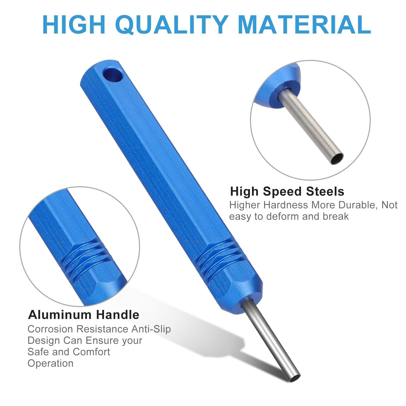 Linkstyle 5PCS Pin Extractor Tools Kit, Terinals Reoval Tools Kit For