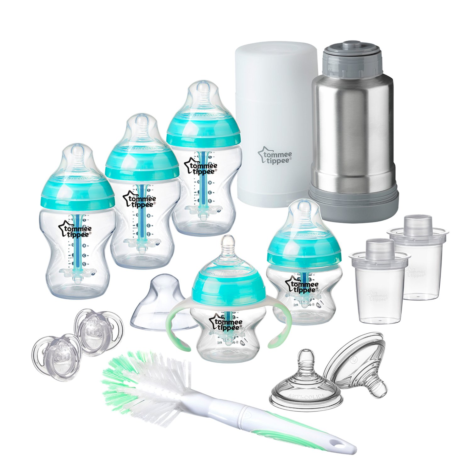 Tommee Tippee Advanced AntiColic Newborn Baby Bottle Feeding Gift Set