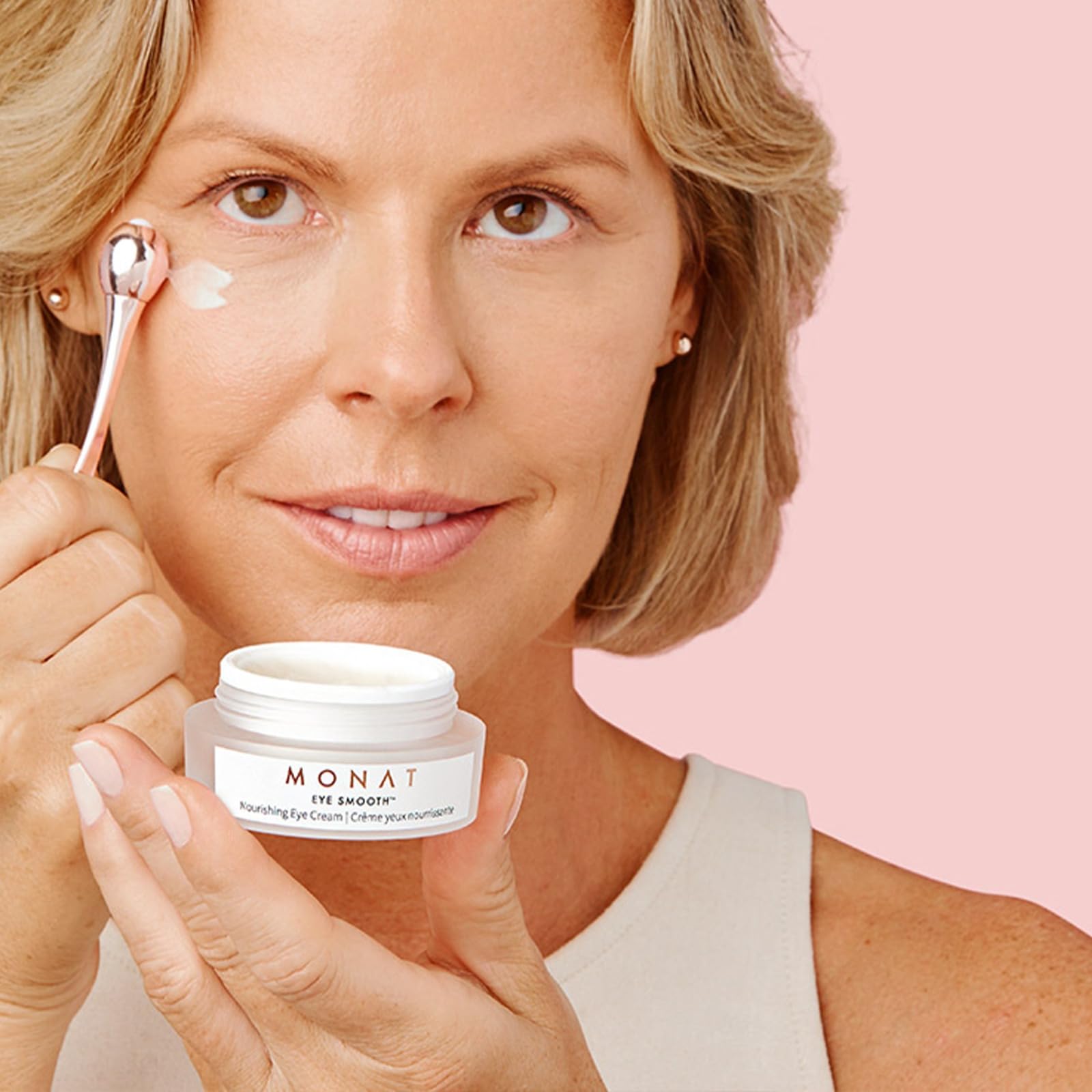 M-o-n-a-t Eye Smooth Nourishing Eye Cream, Rejuvenating & Hydrating, Transforming Plant Stem Cells & Squalane - Image 4