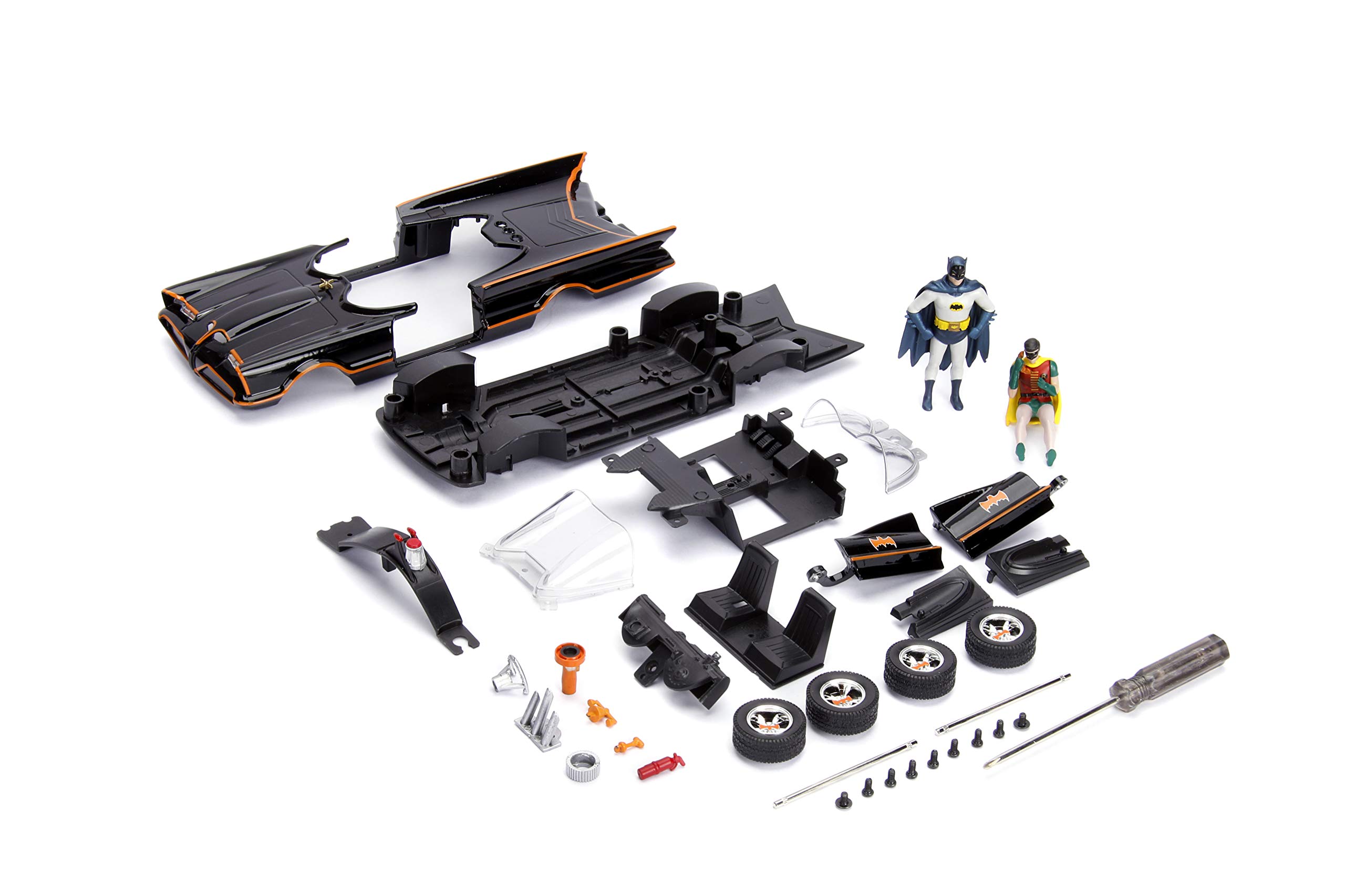 Buy Jada Toys 253213000 Batman 1966 Classic Batmobile Build Collect Die