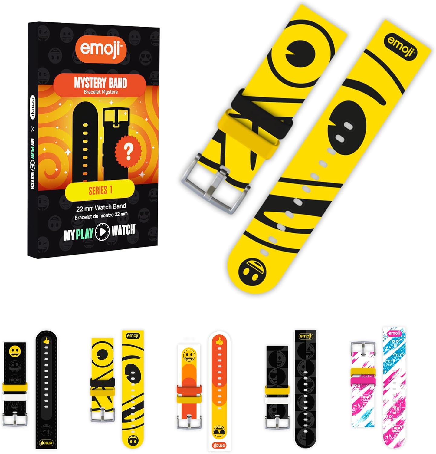 Correa Emoji Surprise Band 22mm para Smart Watch