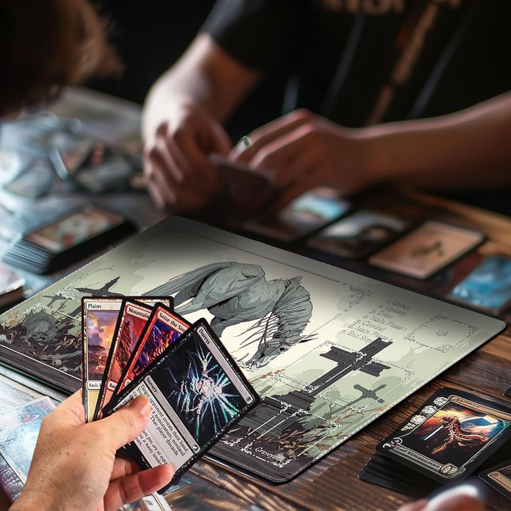 MTG Playmat,With Waterproof Storage black Bag Szie 60 x 35CM - Image 4