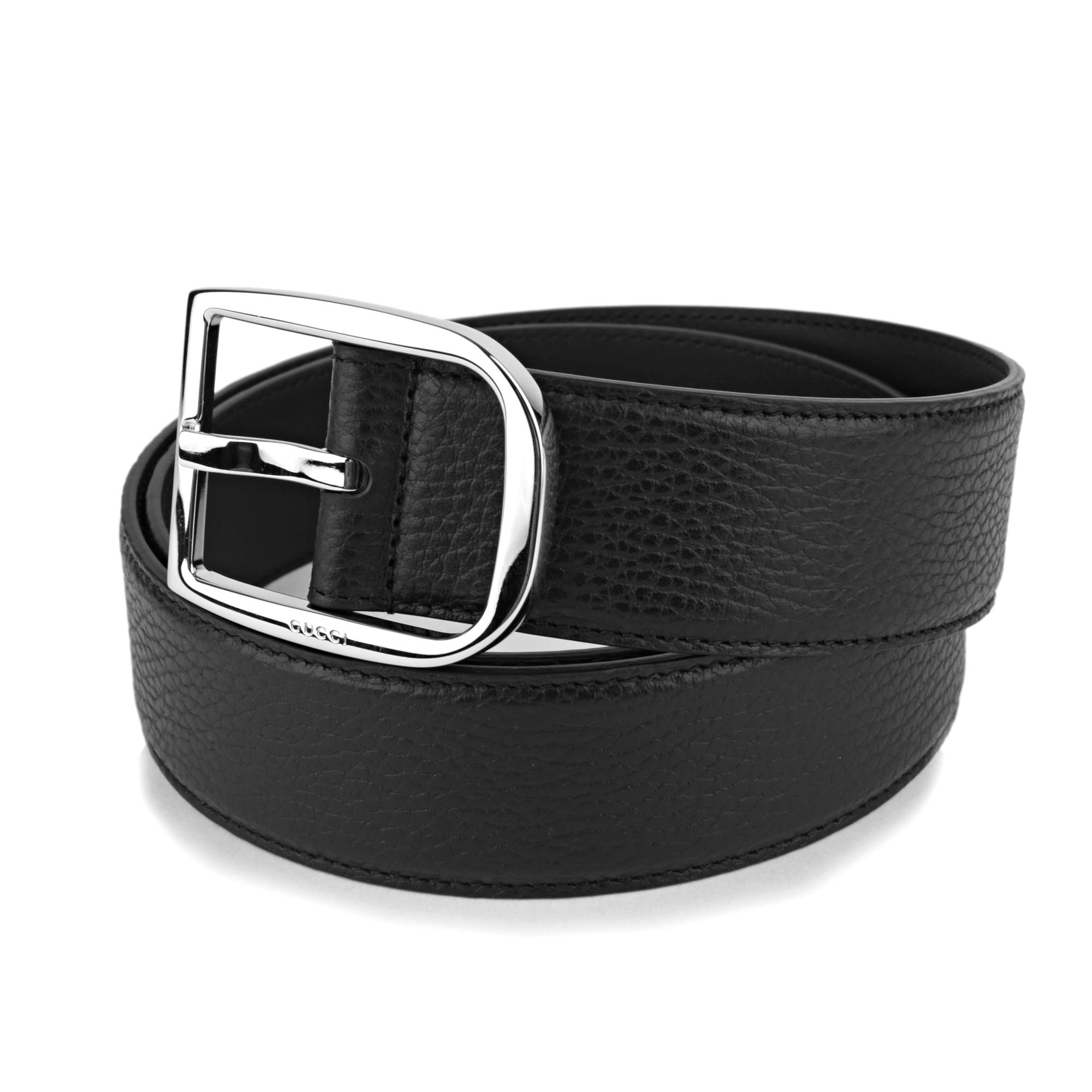 GUCCI [グッチ] ベルト 449716 CAO0N 1000 ダラーカーフ ブラック 黒 [並行輸入品]