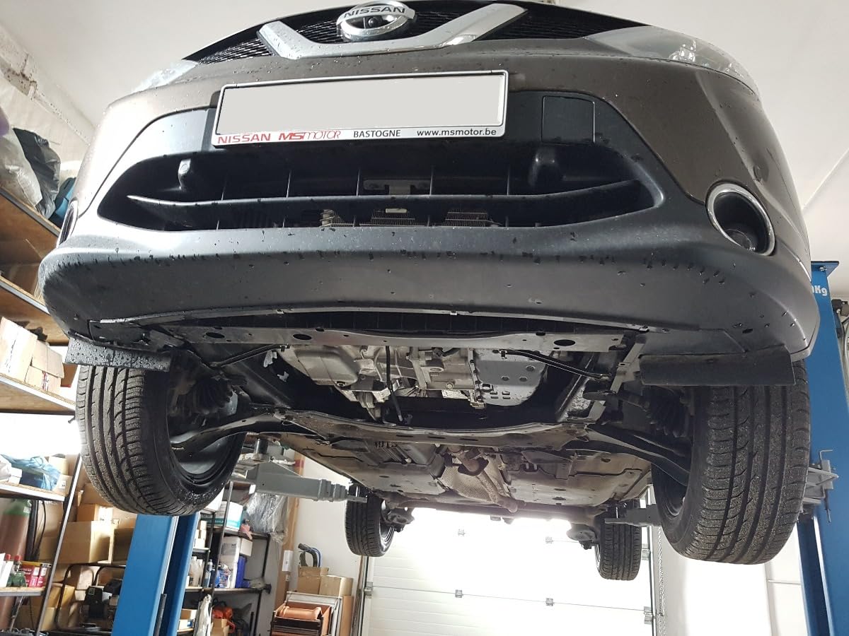 Protezione motore in metallo compatibile con Nissan Qashqai J11 - (2013-2021)
