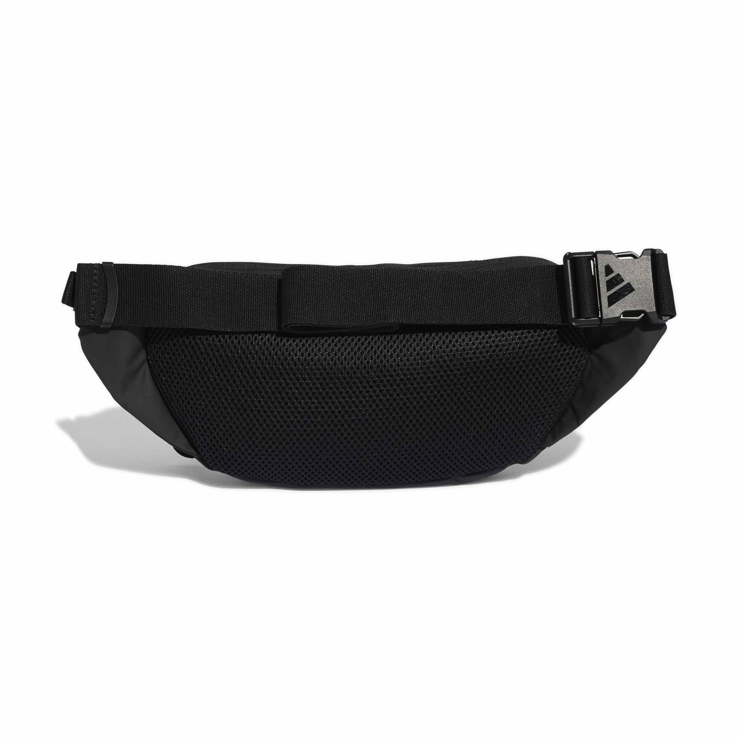 adidas Unisex ADIDAS Hybrid WAISTBAG, Black/Reflective Silver, One Size - 3