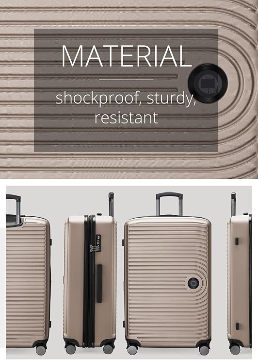 Hauptstadtkoffer Mitte Suitcase Mitte ABS champagne