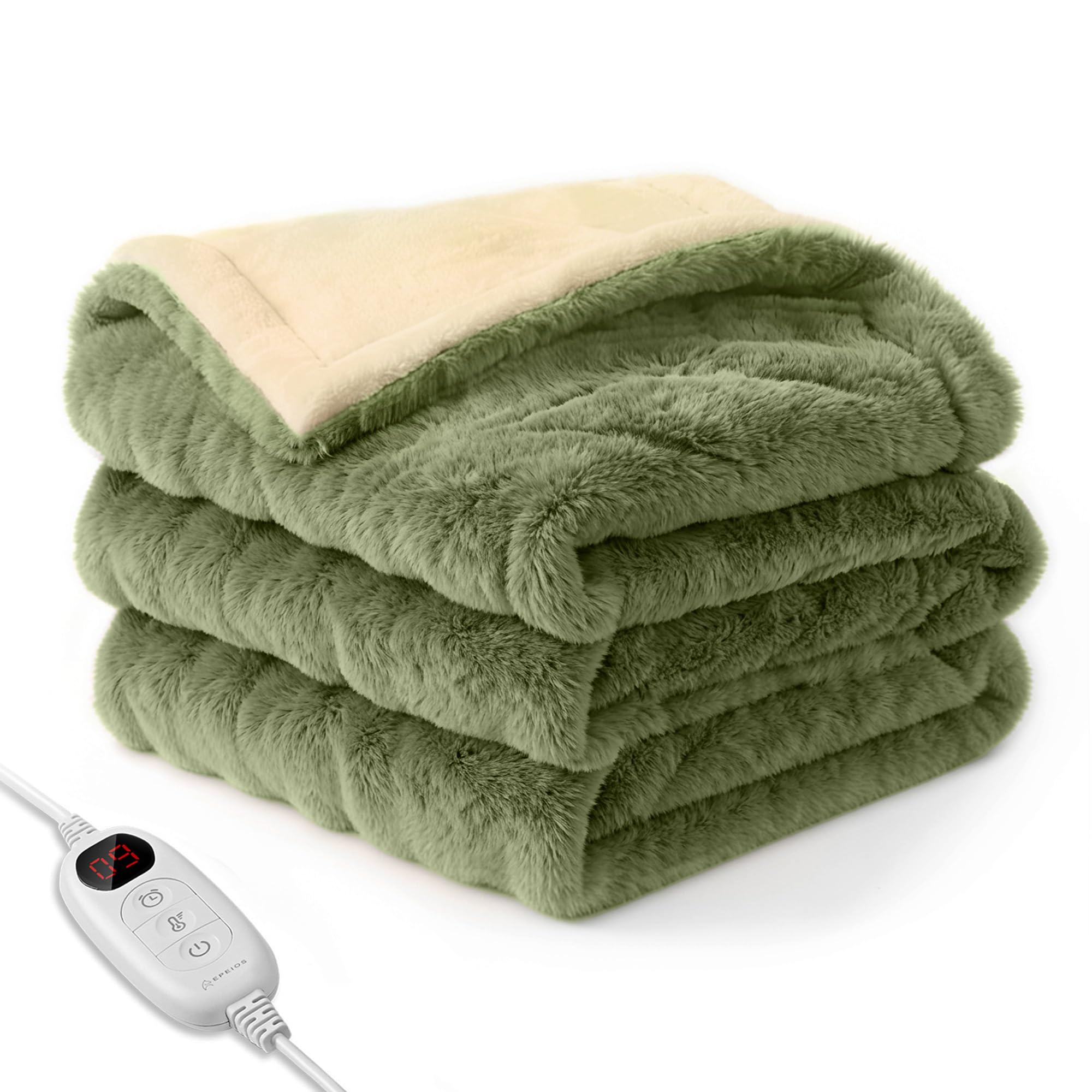 Amazon.co.jp : エペイオス(Epeios) 電気毛布 敷き 掛け 188x130cm Amazon.co.jp : エペイオス(Epeios) 電気毛布 敷き 掛け 188x130cm