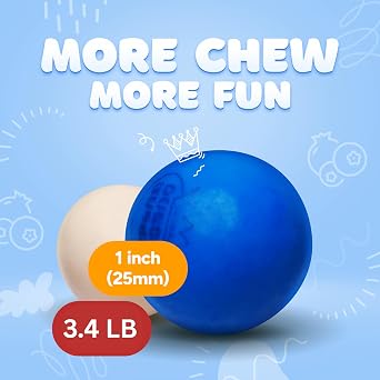 Gumballs for Gumball Machine - 1 Inch Large Gumballs - Double Bubble Gum Balls - 3.4 Lb Gumball Machine Refills Bulk - Chewing Gum for Kids