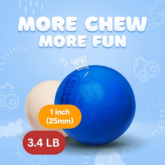Gumballs for Gumball Machine - 1 Inch Large Gumballs - Double Bubble Gum Balls - 3.4 Lb Gumball Machine Refills Bulk - Chewing Gum for Kids