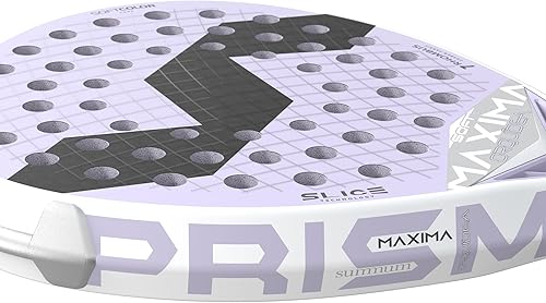 Miniatura 5 de Raqueta Maxima Summum Prisma Soft Orquídea, pala profesional para mayor potencia y control, marco aerodinámico Prisma, núcleo de EVA suave, diseño