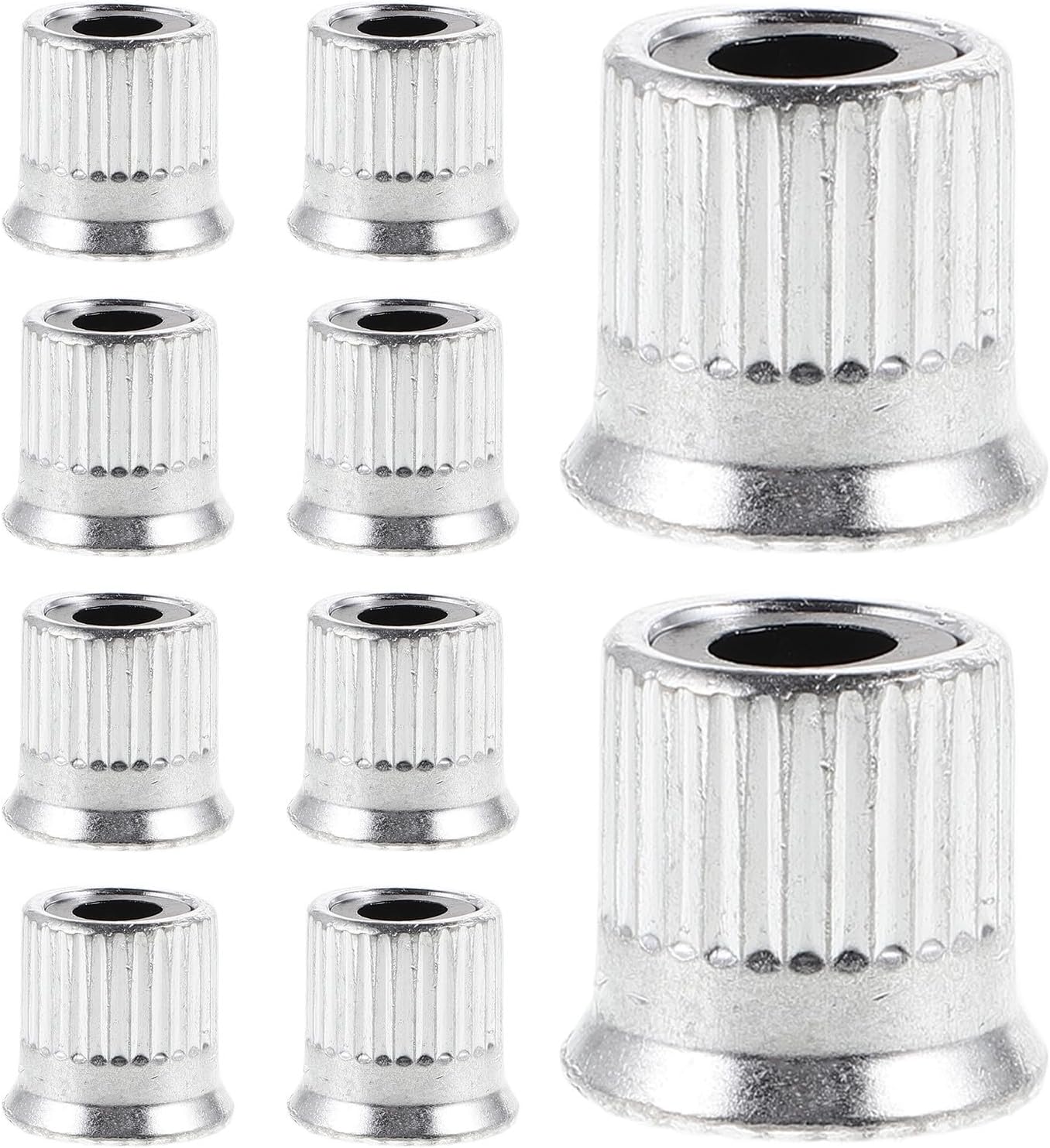 Self Locking Flange Nut Set 10pcs Aluminum Alloy for Grinders