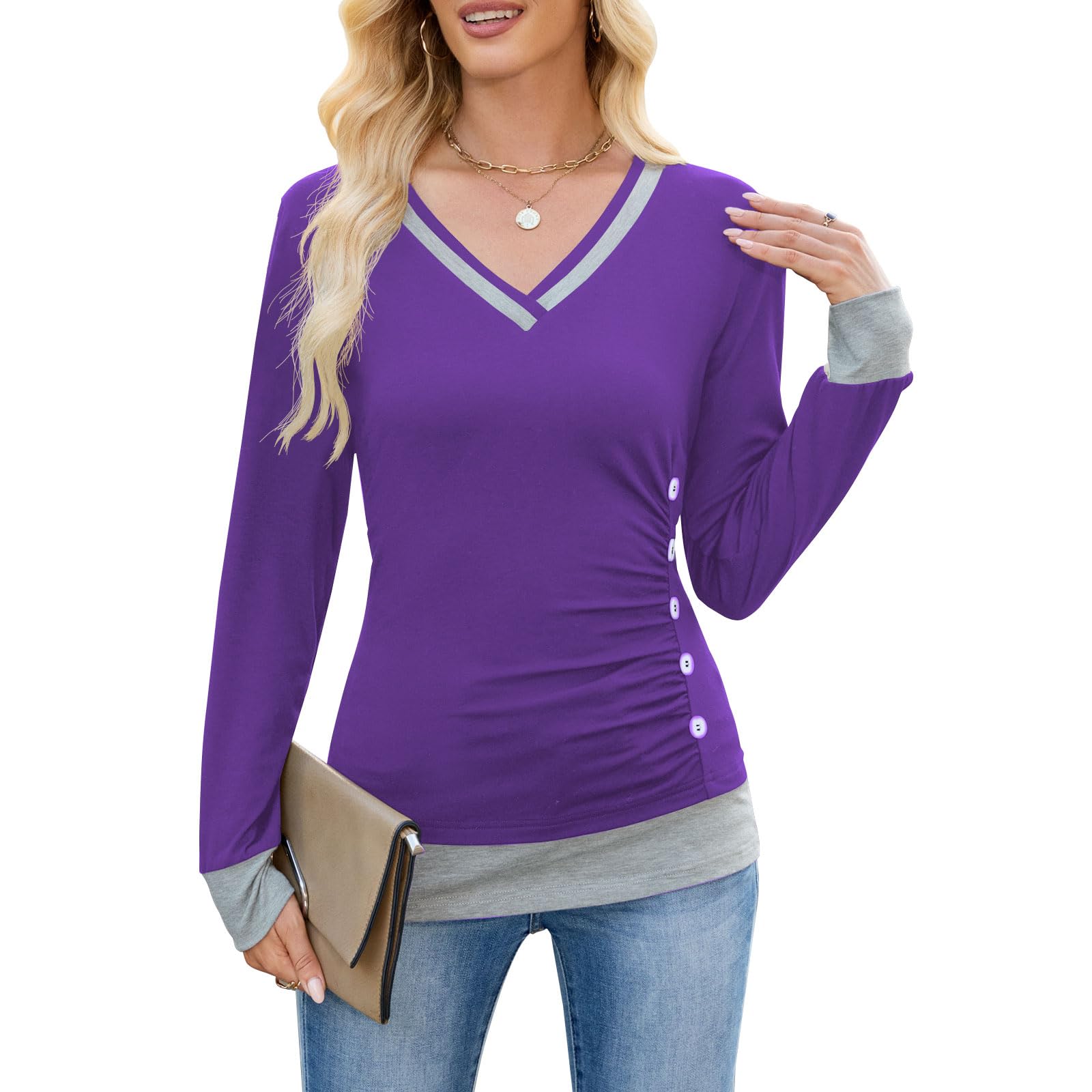 Quatrefox Pullover Damen Winter Pulli Dick Warm Thermo Winte