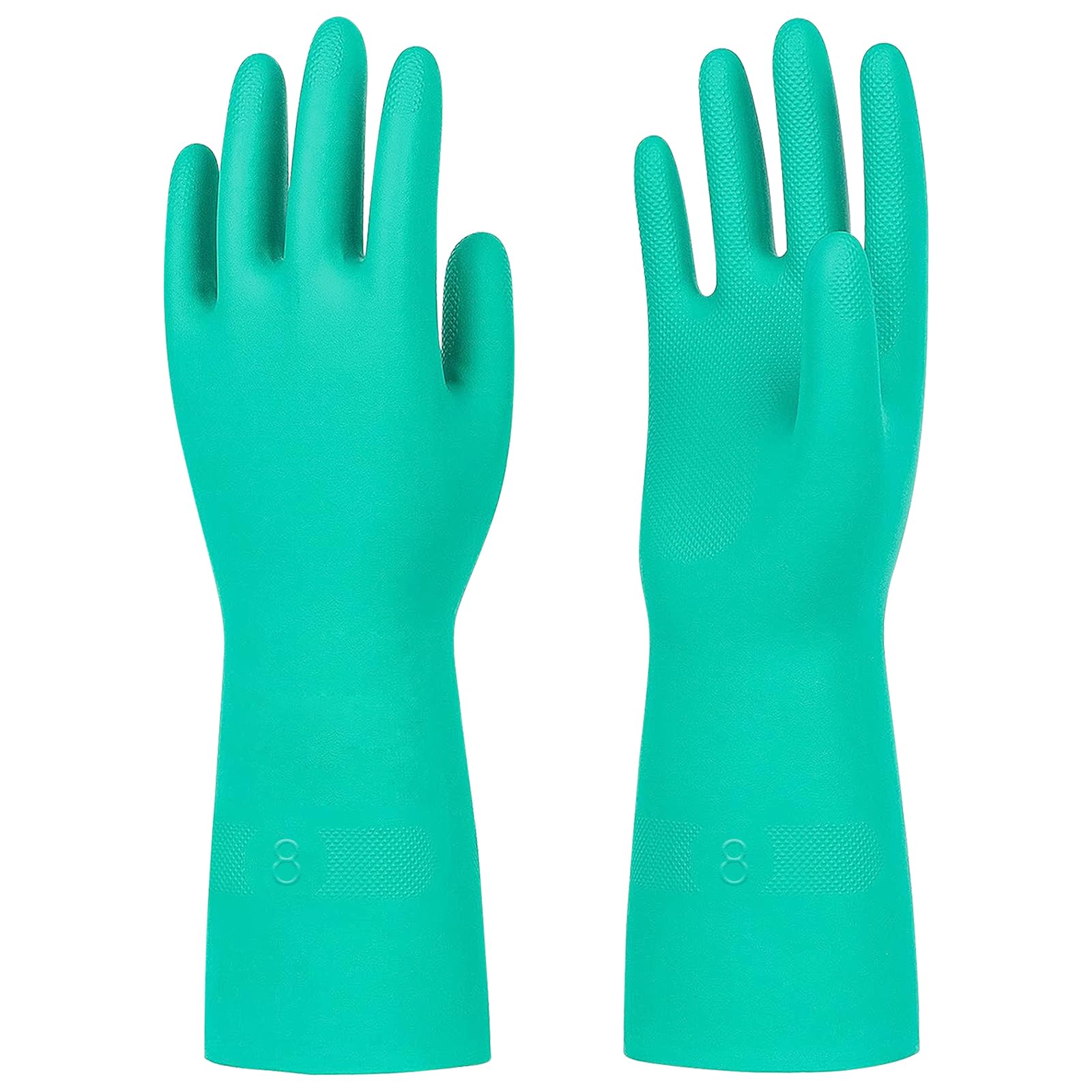 Eiito Arbeitshandschuhe Chemie Handschuhe, Chemikalienschutzhandschuhe, Schutzhandschuhe Chemikalien, Säurefeste (Green, M) bei Günstiger 