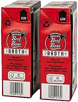 Vista 3 de Trader Joe's - Caldo de hueso de res orgánico 17fl oz 17.0 fl oz (dos cajas)