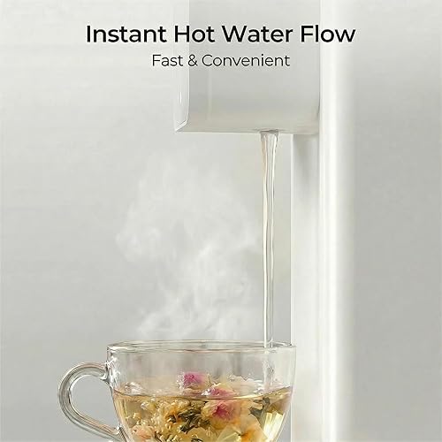 Miniatura 4 de Dispensador de Agua Caliente Instantáneo Rhovam para Calentamiento y Dispensación Rápidos, Temperaturas Ajustables y Dispensación de 3 Volúmenes de