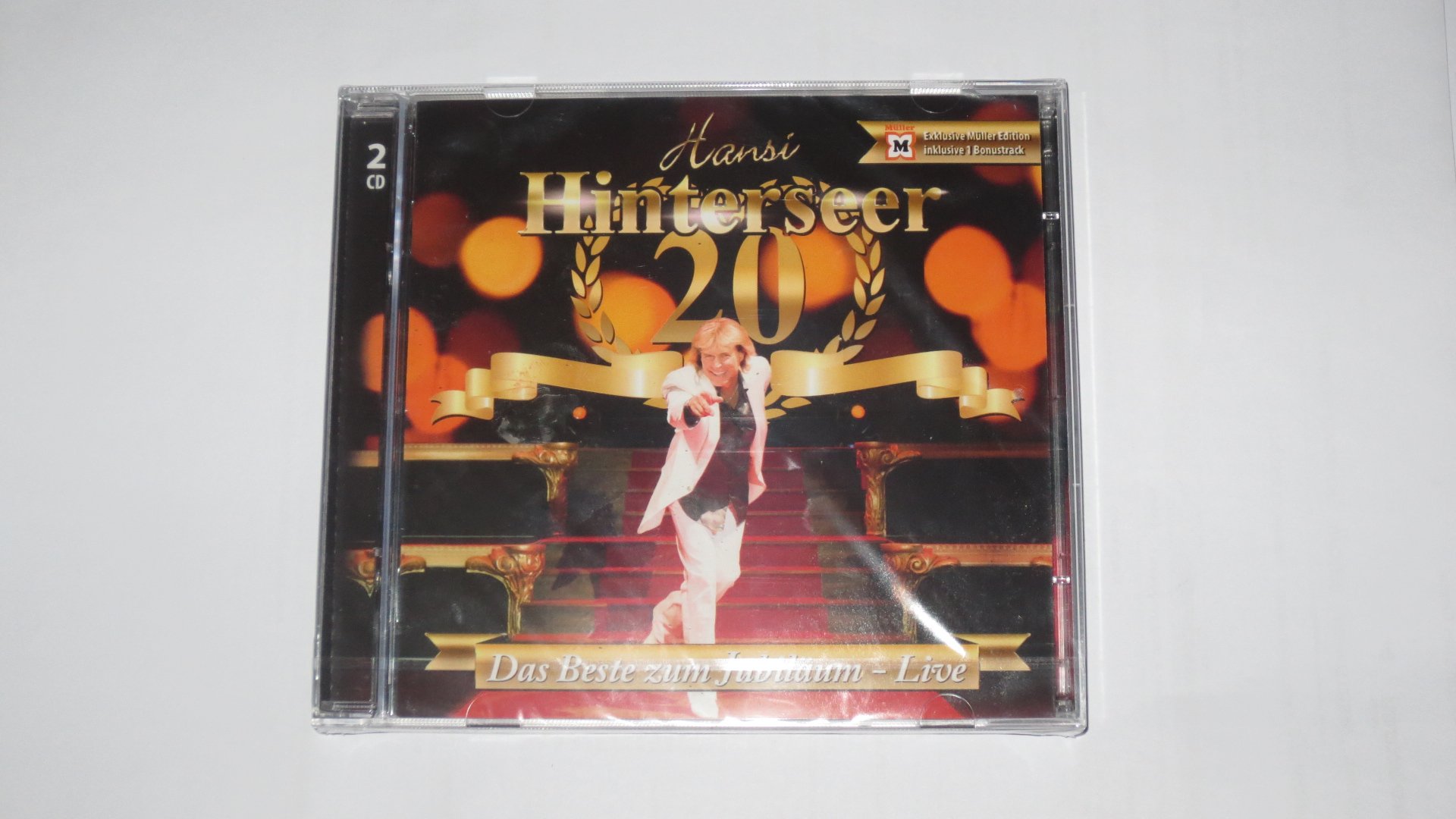 Das Beste Zum Jubilaum Live [Audio CD] Hinterseer, Hansi
