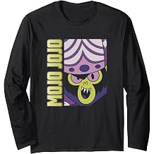 Power Puff Girls Mojo Jojo Big Face Poster Long Sleeve T-Shirt