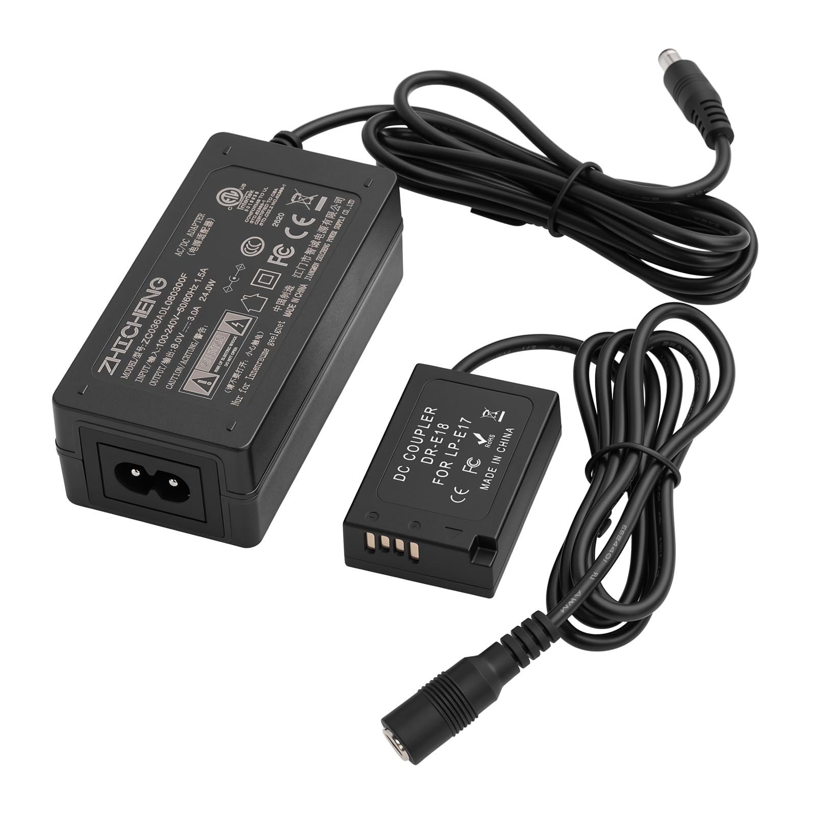 Amazon.com: ZBLZGP LP-E17 DR-E18 Dummy Battery AC Power Supply