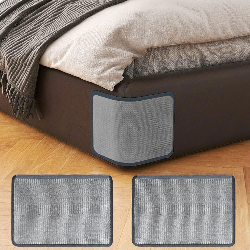 XGOPTS Cat Scratching Pad Natural Sisal Sofa Corner Furniture Protector Scratching Mat Cat Scratch Pads Couch Corner Protecting Furniture Anti-Slip Sisal Cat Repellent Mat for Sofa Bed Chair Desk Legs