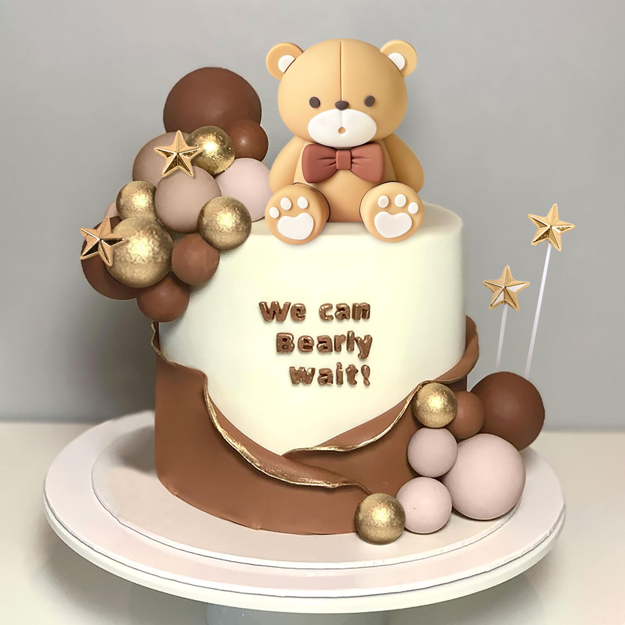 Set Per Decorazione Torta Masha E Orso Con 5 Topper Picks E Candelina Numerale 5900779173293