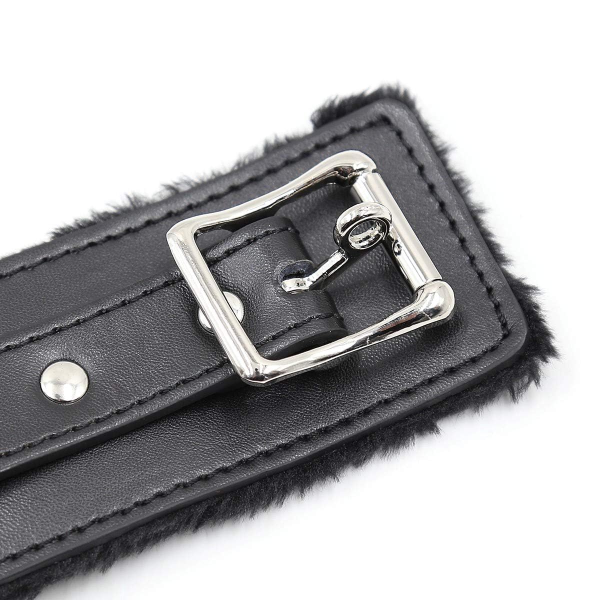 Amazon.com: Rekink BDSM Collar and Leash Set Adult Play | Leather Choker  With Chain Necklace For Women Men | Sex Toys : Health & Household
