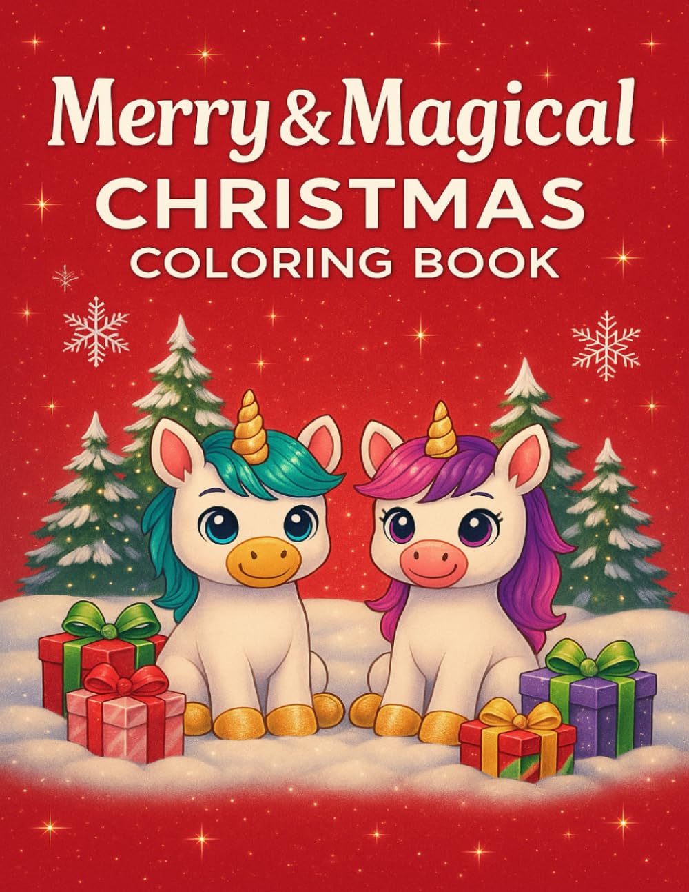Merry & Magical Christmas Coloring Book (Magical Holiday Coloring Books)