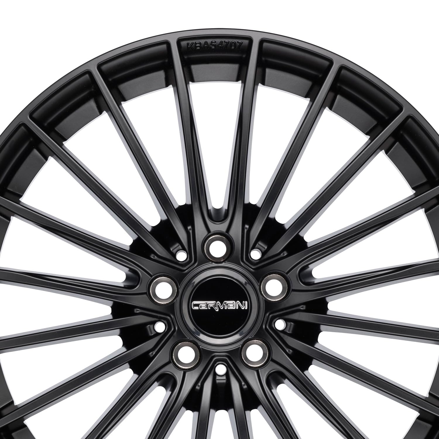 4x Carmani Felgen 24 Karl 8.0x19 ET30 5x112 black matt kompatibel mit BMW 1er Reihe 2er Reihe 3er Reihe 4er Reihe 5er Reihe 6er Reihe
