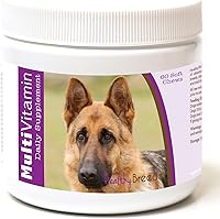 Vista 9 de Healthy Breeds Multivitamínico siberiano Husky para perros, suplemento diario recomendado por veterinarios, sabor a tocino, 60 masticables suaves