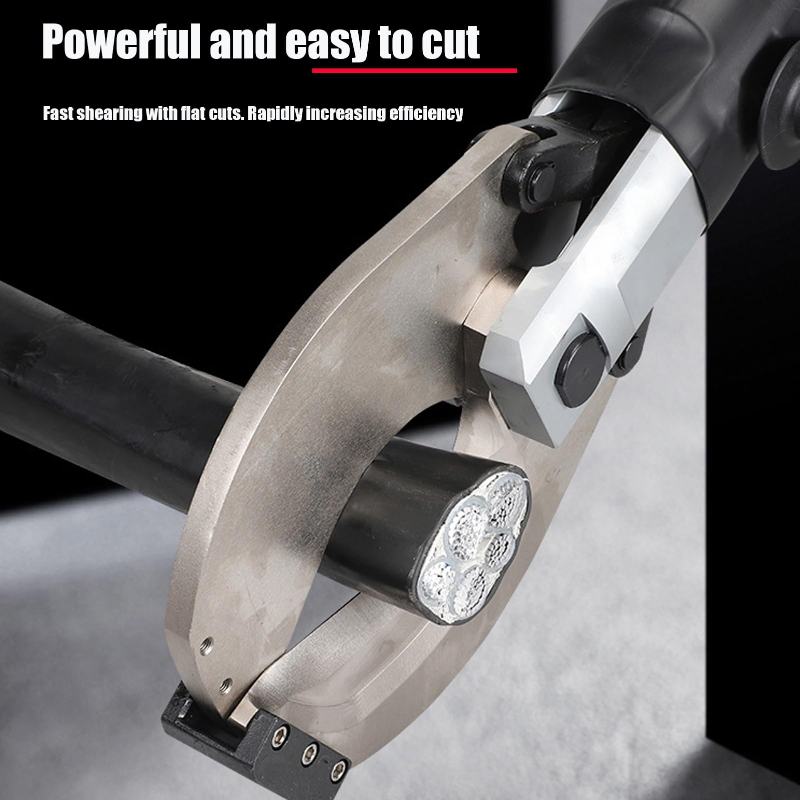 Cortacables Profesional 60kn/120kn/250kn Herramienta HidráUlica De Alta ResistenciaCon Display Led Y 2 BateríAs