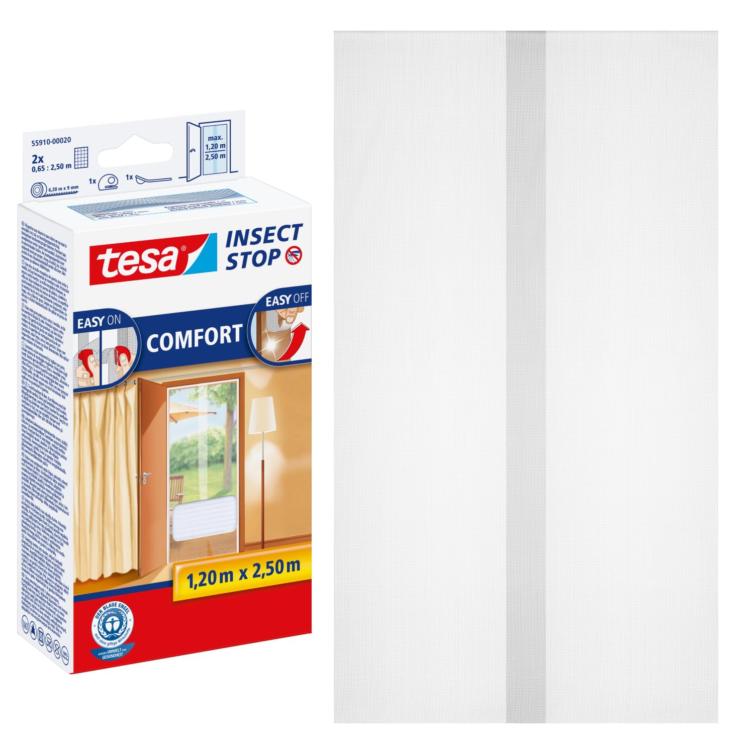 tesa Insect Stop COMFORT Fliegengitter für Türen