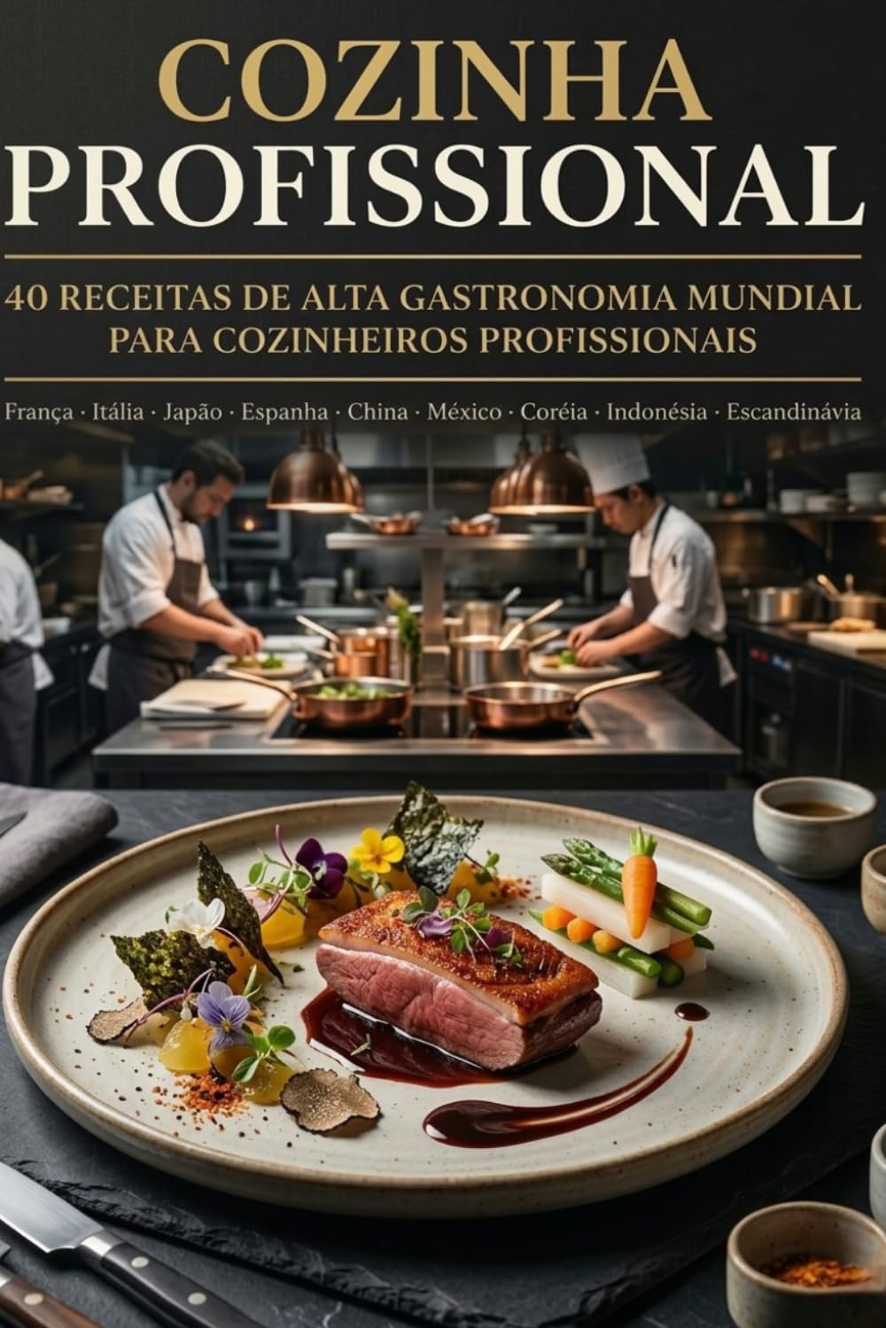 Cozinha Profissional: 40 Receitas de Alta Gastronomia Mundial para Cozinheiros Profissionais
