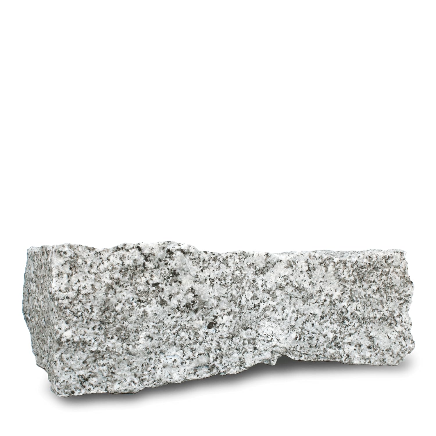 Granitmauerstein Granit Bord Rand Kante Palisade Stein Gehweg Straße Natur Steine Grau 40 x 20 x 10cm 1.000kg / 1 Palette