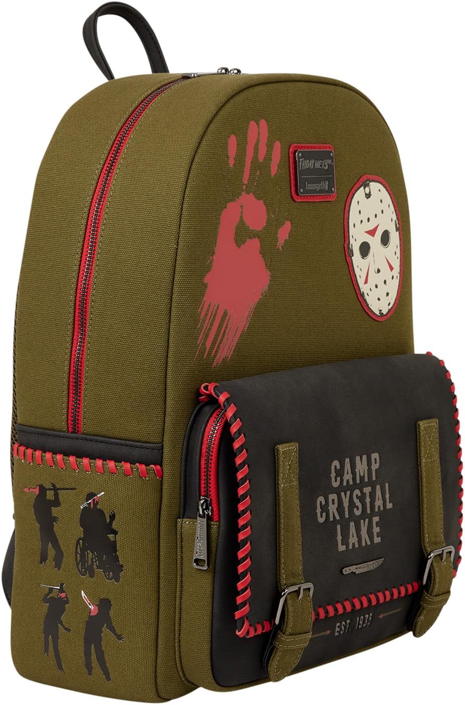 Loungefly Warner Bros Friday The 13Th Full-Size Backpack - Image 2