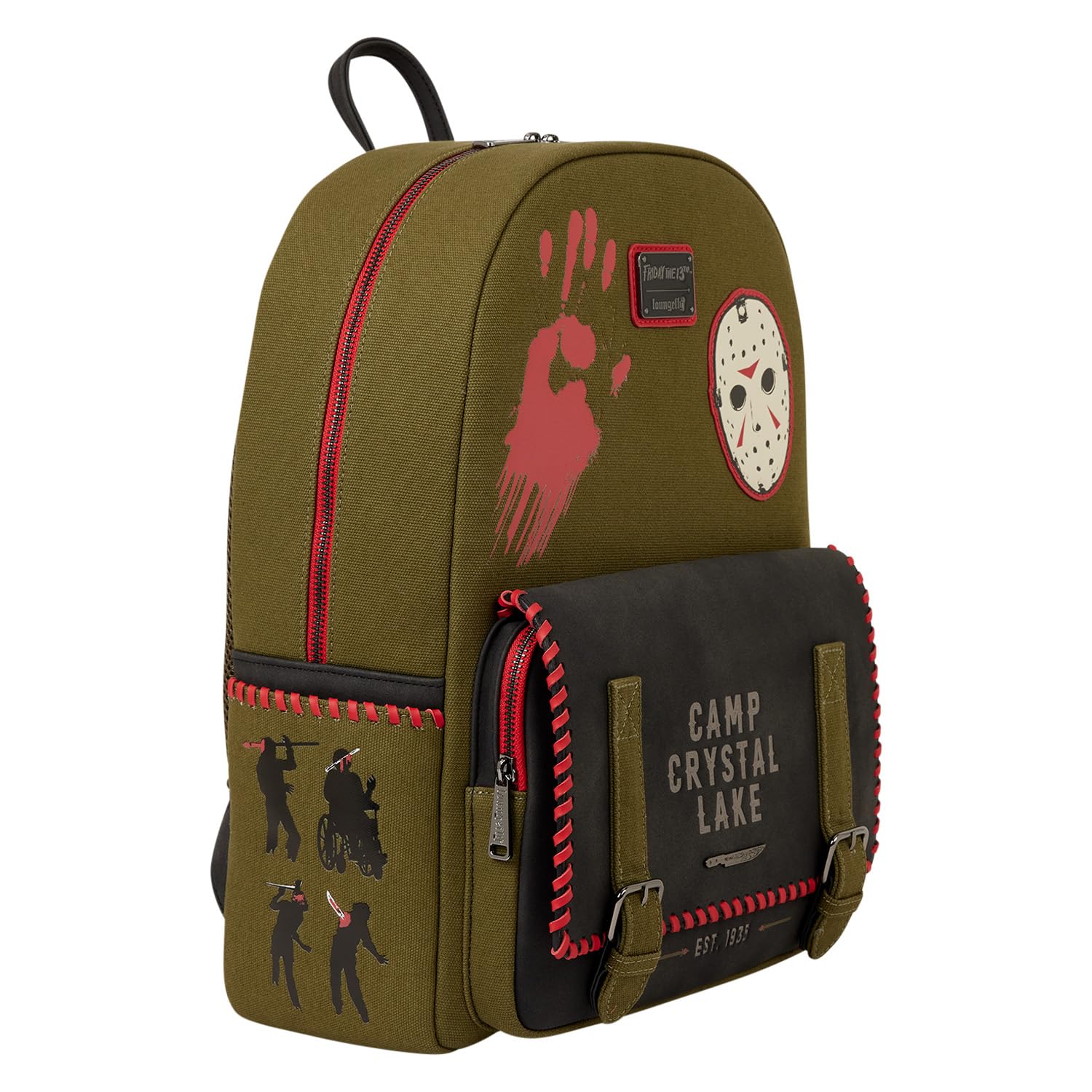 Amazon.com: Loungefly Warner Bros Friday The 13Th Full-Size 