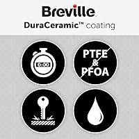 Breville VST072X Gofrisütő Rozsdamentes Acél Profi Wafflemaker 5