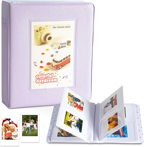 Miniatura 2 de Riosin Paquete de accesorios para cámara instantánea compatibles con cámara Fujifilm Instax Mini 12 11, incluye mini álbum de fotos, marcos de