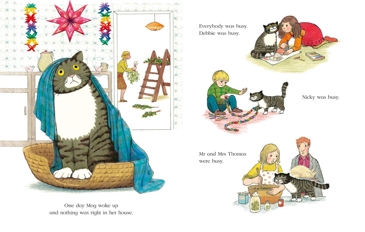 Mog’s Christmas: The illustrated children’s picture book adventure of the nation’s favourite cat!