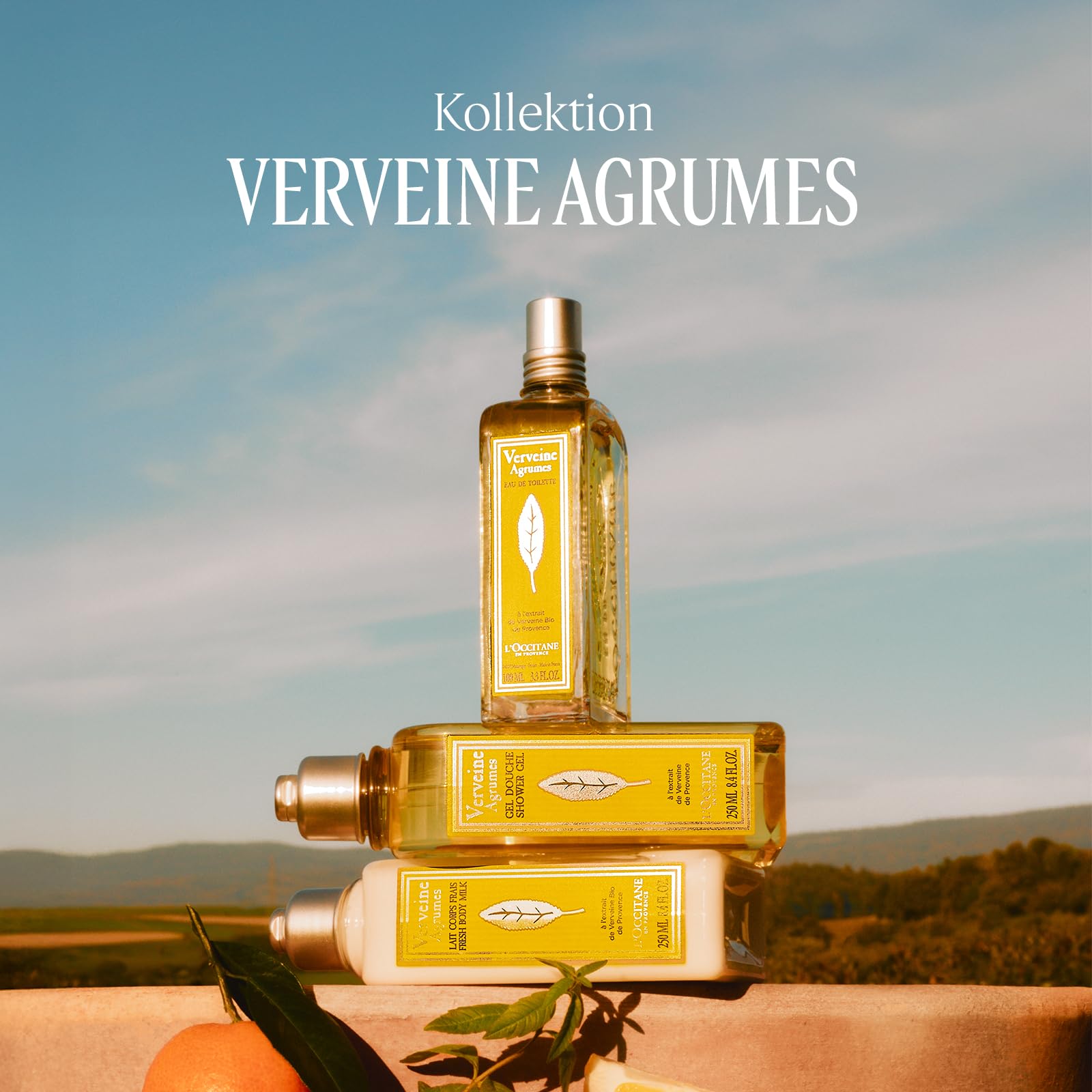 L'OCCITANE - Eau de Toilette Eisenkraut Zitrusfrüchte - 100 ml - In Frankreich hergestellt
