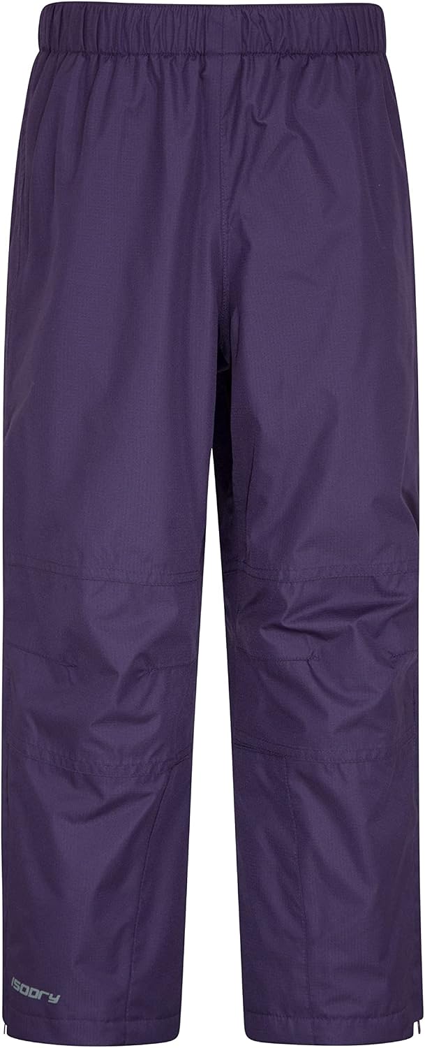 Mountain Warehouse Spray Kids Waterproof Rain Pants -for Boys & Girls