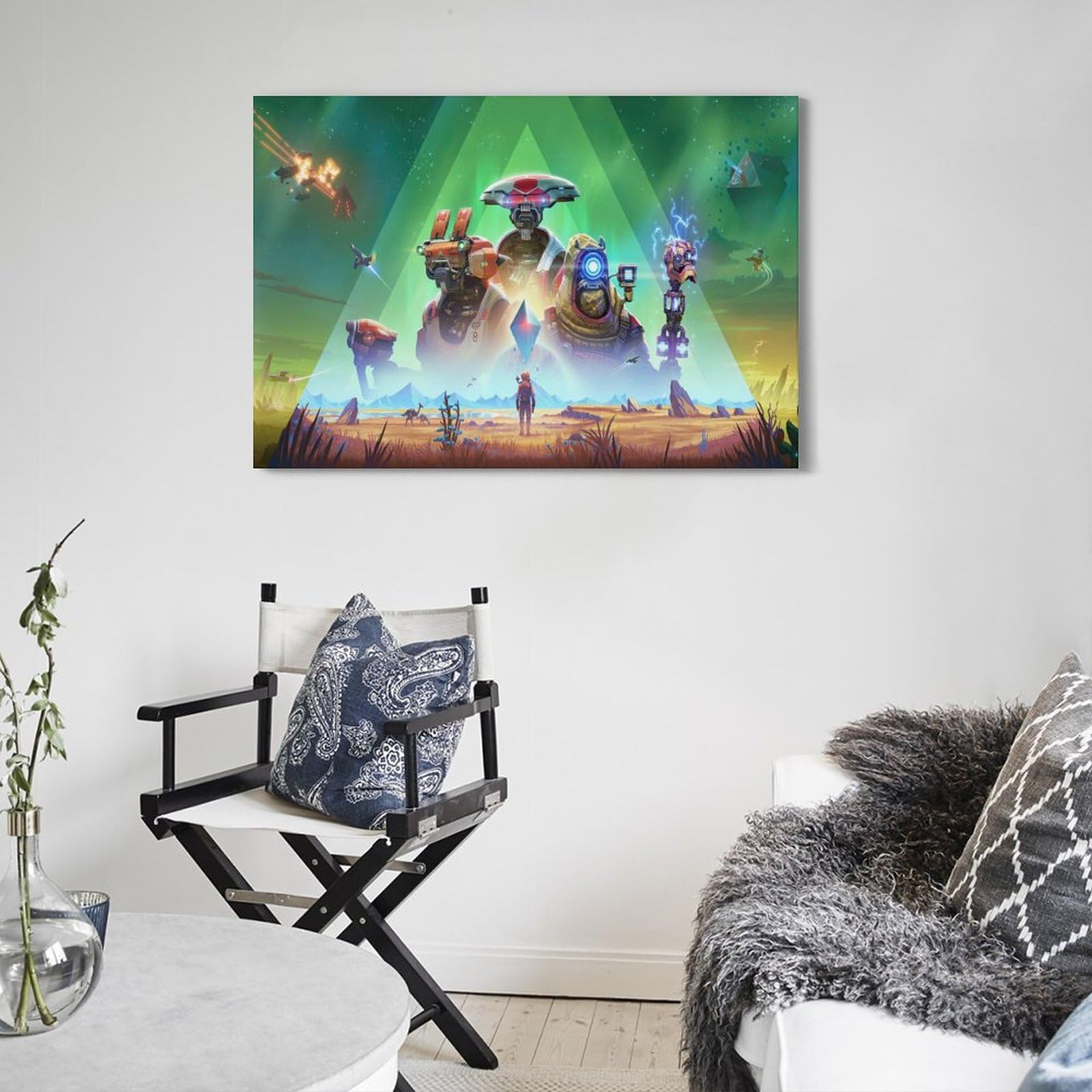 Poster No Man's Sky, Impression De Jeu D'exploration De L'espace