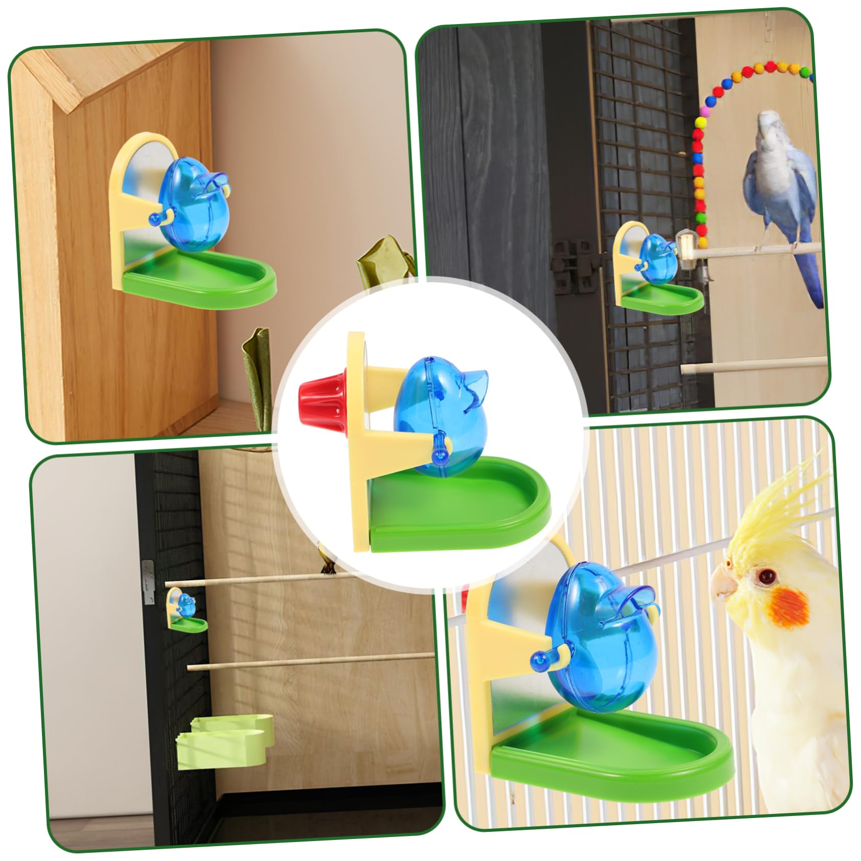Juguete De Entrenamiento Fugas De Comida para Loros Juguete Interesante para Pájaros Suministros para Mascotas para Loros para Desarrollar Habilidades De Forrajeo y Pájaros