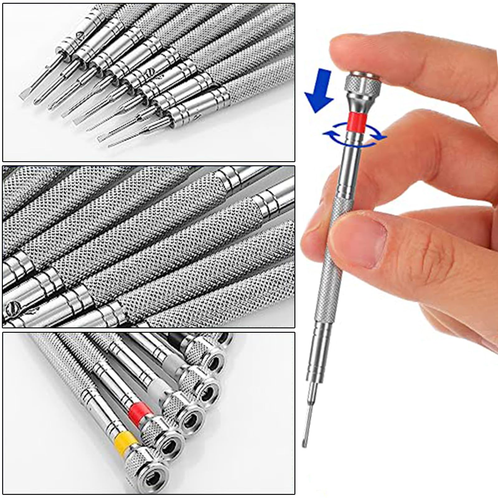 Romon Set Cacciaviti Precisione Magnetici, 122 In 1 Set Cacciaviti Set Cacciavit - Foto 12