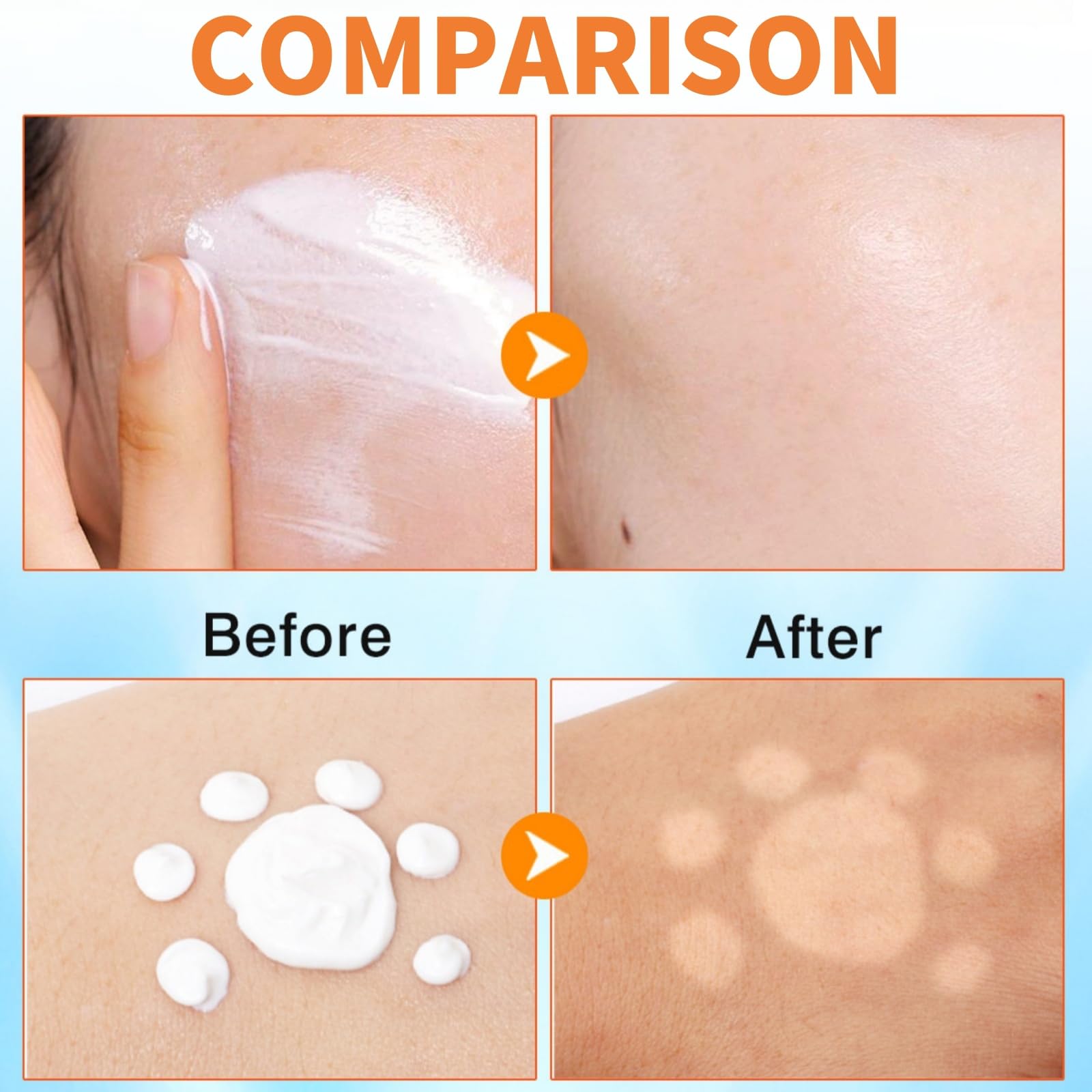 50 Pack Mini Sunscreen Travel Size Spf 50+,Ultra Light Protetion Mini Sun Cream,Sunscreen Spf 50 Face,Waterproof Sunscr/een,Su/n Protection in Travel Size,Mini S/un Cre/am,Sun Cre/am Sp/f 5/0 - Image 2