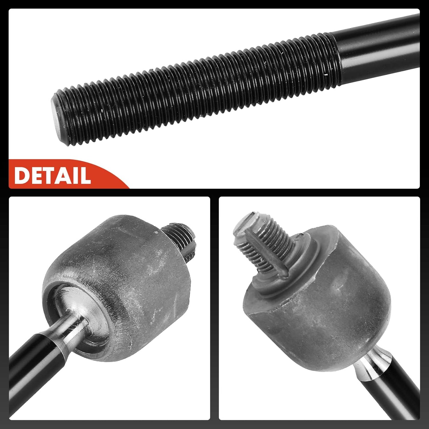 A-Premium 2 x Front Inner Tie Rod Ends, Compatible with Mercedes-Benz C230 2008-2009, C250 2010-2015, C300 2008-2011, C350 2008-2015, E350 2010-2014, E400 2015-2017, E550 2010-2013