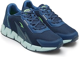 ASIAN Men's ZIGZAG-01 Sport Running,Walking,Gym Shoes with Cushioning Material,Extra Jump Lightweight Shoes TPR Outsole with Memory Foam Insole Casual Shoes for Men's & Boy's