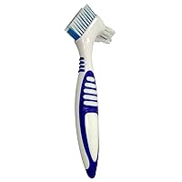 Vista 2 de Gus Craft - Juego de 2 cepillos de limpieza de dentaduras postizas - Juego de limpiador de dentaduras postizas prémium para cuidado de dentaduras