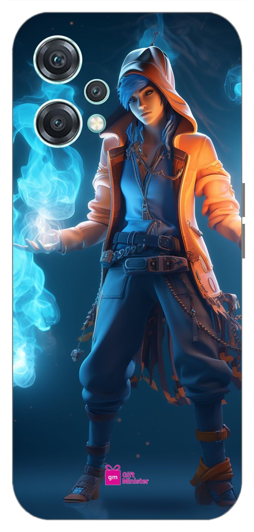 Gift Minister Soft Designer Mobile Case for One Plus Nord Ce2 Lite 5G Back Cover Powder Blue - Cool Casey Character Arcane Animated Cartoon Falling Love Editorial Key Art 1Pcs 1702F