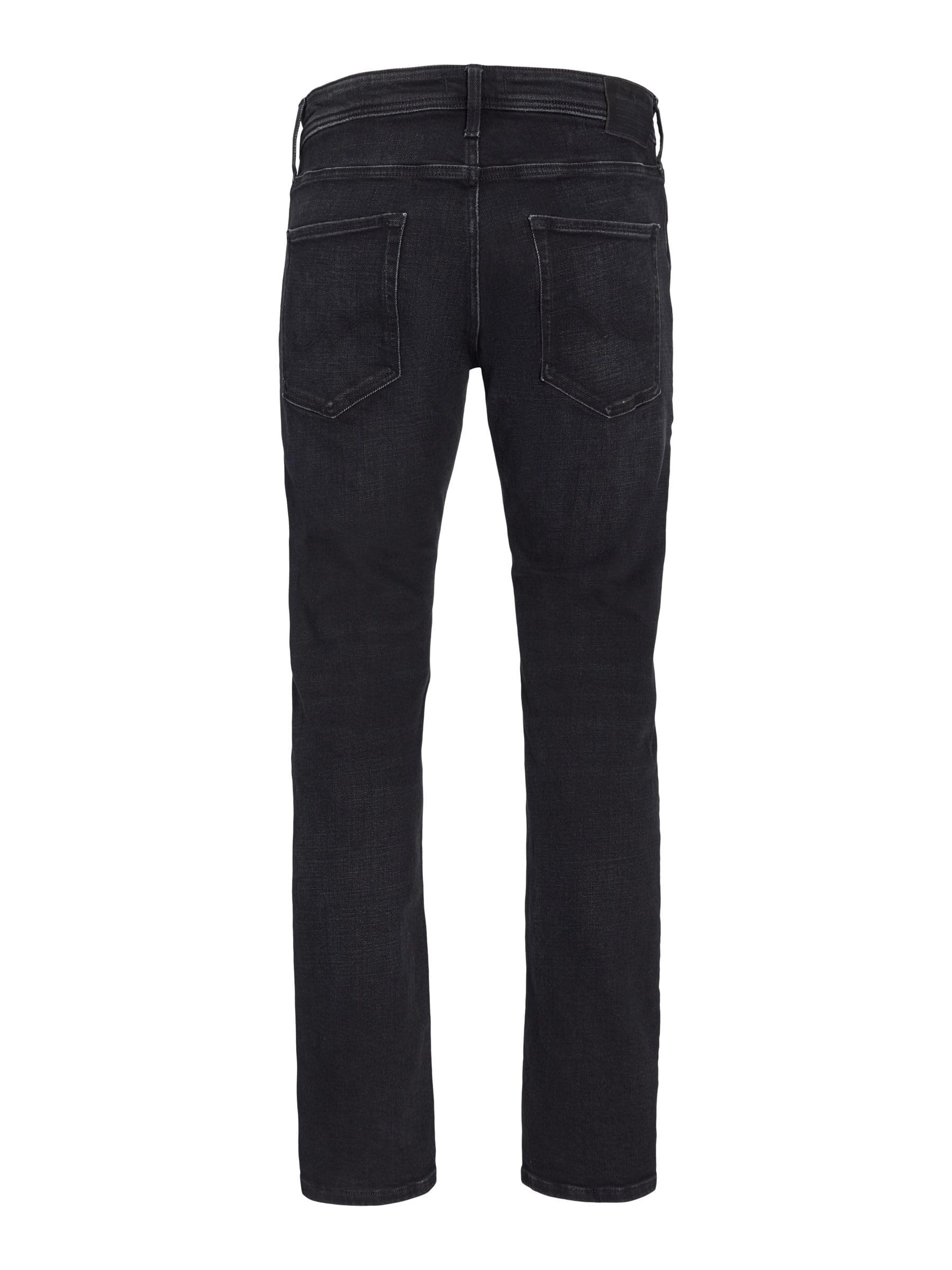 Jack & Jones Herren Jeans JJIMIKE JJORIGINAL JOS 111 -Relaxed Fit -Schwarz – Bild 4