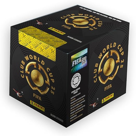 Panini FIFA Club World Cup 2025 Sticker Collection (Box of 50 Bags)