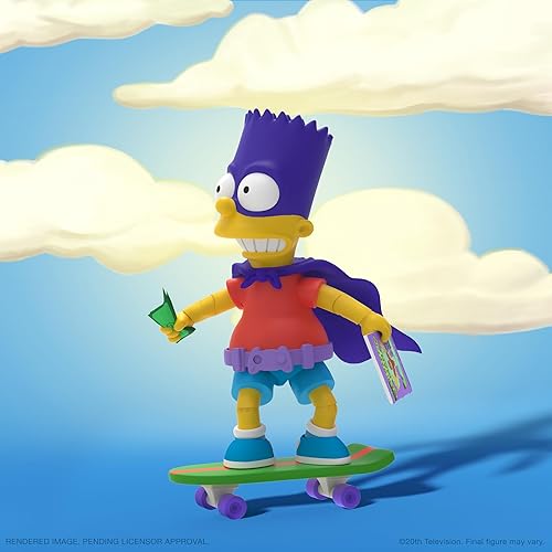 Miniatura 4 de Super7 Los Simpson Bartman - ULTIMATES! 7 en Figura de acción